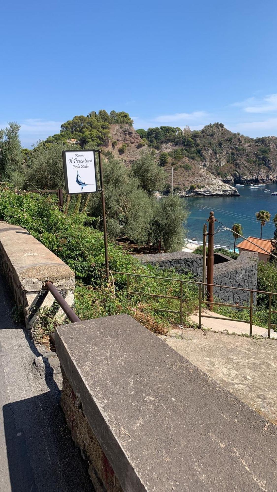 טאורמינה Isola Bella - Rooms Il Pescatore מראה חיצוני תמונה